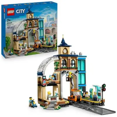 🚅💨 LEGO 60469 City Trains Hauptbahnhof für 49,99€ (statt 58€)