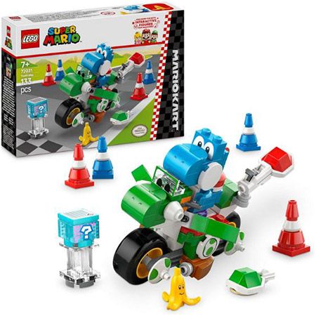 🍄💨 LEGO 72031 Super Mario: Mario Kart Yoshi-Bike Set ⭐ für 11,38€ (statt 15€)