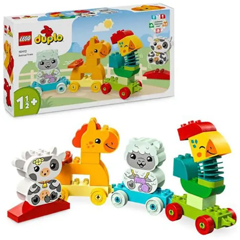 🚂 LEGO 10412 DUPLO Tierzug Set für 13,59€ (statt 17€)