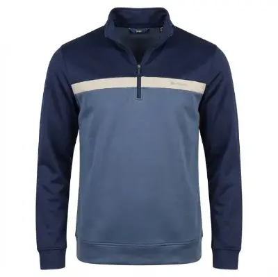 👕 Ben Sherman Blue Two Tone Zip Sweatshirt für 13,45€ (statt 23€)