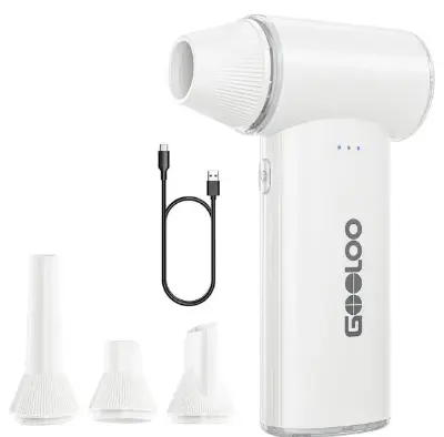 💨 Gooloo F3 elektrisches Staubgebläse mit 150.000 U/min & 5 Ah für 25,29€ (statt 40€)