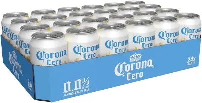 🍺 24er Pack Corona Cero 0,0% Alkoholfreies Dosenbier ab 19,94€ (statt 29€)