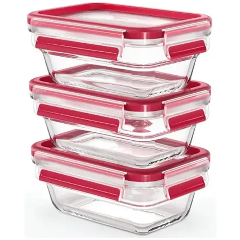 🍱 EMSA Clip & Close Glas Frischhaltedosen Set 450ml für 16,99€ (statt 22€)