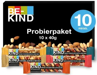 🌰 10er Pack BE-KIND Probierpaket 5 Sorten ab 14,24€ (statt 20€)