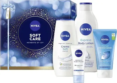🎁 Nivea Soft Care Geschenkset mit 4 Pflegeartikel für 11,60€ (statt 18€)