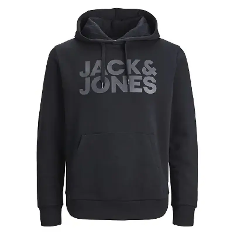 👔 Jack & Jones Jjecorp Noos Logo-Hoodie in Schwarz ab 16,99€ (statt 25€)