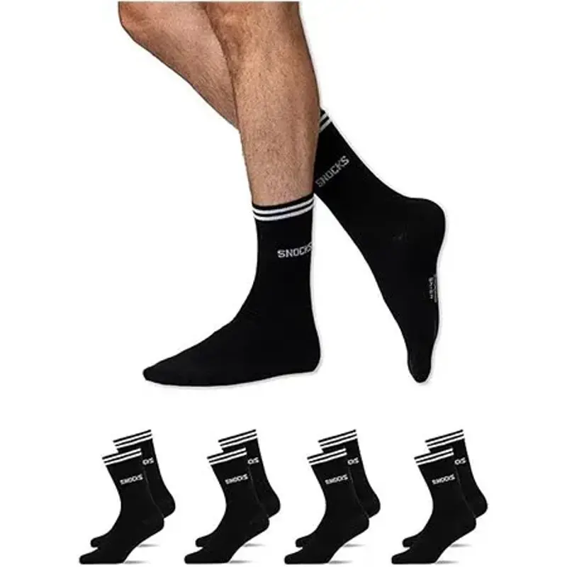 🧦 4er Pack Snocks Retro Socken aus Bio Baumwolle für 22,49€ (statt 30€)