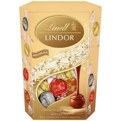 🍬 Lindt Lindor Cornet Mischung, 38 Kugeln in 4 Sorten 500g ab 11,50€ ➡️ (statt 24€) – 23€/kg