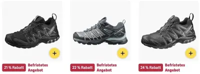🔝🥾 Amazon: Salomon Sale z.B. XA PRO 3D Wanderschuhe für 107€ (statt 137€)