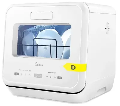 🍴 Midea Mini Geschirrspüler mit Wassertank & App-Steuerung für 199,98€ (statt 250€)