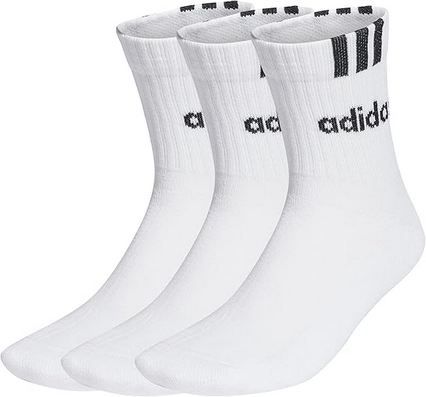 🧦 3er Pack adidas 3-Streifen Linear Half-Crew Cushioned Socken ab 8,91€ (statt 12€)