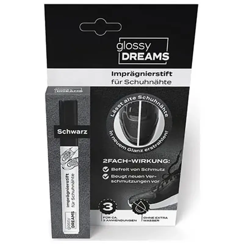 👟 2x Glossy Dreams Imprägnierstift für Schuhnähte für 8,98€ (statt 12€)