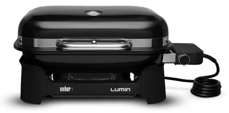 🥩 Weber Lumin Compact Elektrogrill bis 315° in Schwarz 🧨 für 229,77€ (statt 330€)
