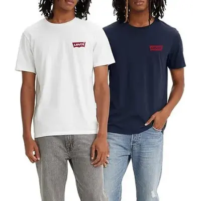 👕 2er Pack Levis Crewneck Graphic Tee T-Shirts für 23,95€ (statt 29€)