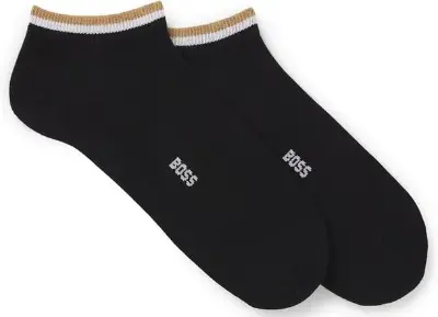 🧦 2er Pack BOSS AS Uni Stripe CC Sneakers-Socken für 9€ (statt 14€)