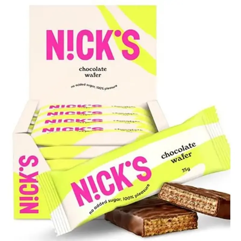🍫 24er Pack NICKS Low Carb Chocolate Wafer ab 17,78€ (statt 28€)