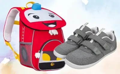 Geht noch! 🎒 Mit Kauf von Kids Barefoot Schuhen einen Rucksack gratis (statt ca. 60€) dazu