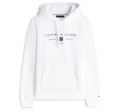 👕 Tommy Hilfiger Logo Graphic Hoody in Weiß ab 38,88€ (statt 54€)