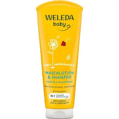 🧴 6x Weleda Bio Calendula Baby Waschlotion & Shampoo ab 24,83€ (statt 45€)