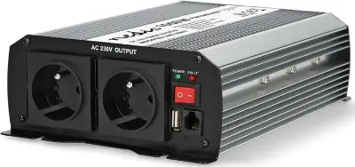 🔌 Nedis 24V auf 230V Wechselrichter, 1.000W/2.000W für 29,60€ (statt 120€) – Refurb.