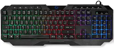 ⌨️ Nedis GKBD110BKDE „Gaming“ USB Tastatur für nur 7,77€ (statt neu 20€)