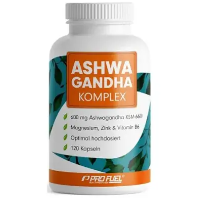 🫚 120er Pack ProFuel Ashwagandha Komplex Kapseln ab 10,16€ (statt 17€)