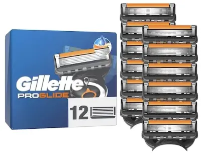 12x Gillette Proglide Original Ersatzklingen für 40€ (statt 50€)