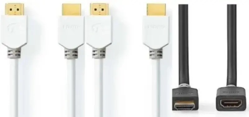 📺 -67% auf 2x Nedis High Speed HDMI-Kabel – z.B. 2x 2m Verlängerung 9,44€ (statt 20€)
