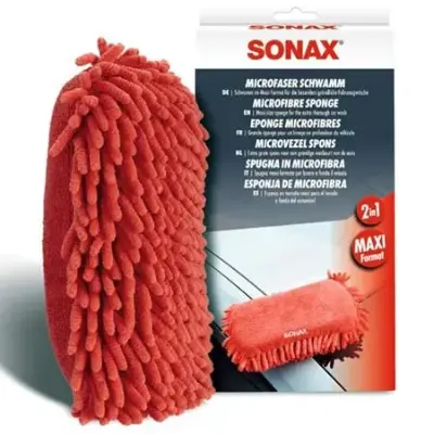 🧽 SONAX Microfaser Schwamm mit 2 Microfaser-Seiten für 6,29€ (statt 11€)