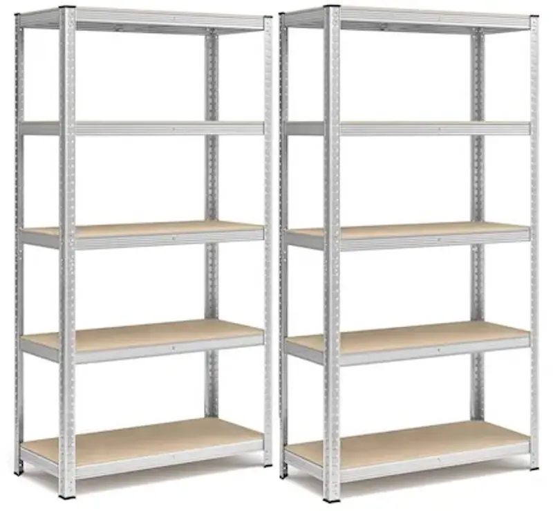 🏋 2er Set SONGMICS Schwerlastregal mit Stahlgestell, bis 875 kg für 34,93€ (statt 43€)