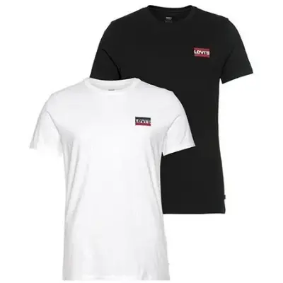 🔥 2er Pack Levi’s Crewneck Graphic Tee T-Shirts ab 9,62€ (statt 32€)