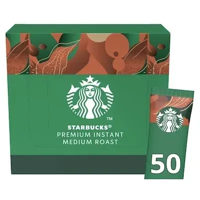 50x Starbucks Medium Roast Premium Kaffeesticks für 17,39€ (statt 23€)