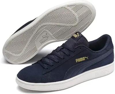 👟 Puma Unisex Smash V2 Sneaker in Blau für 32,99€ (statt 45€)