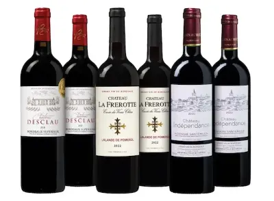 🍷 Bordeaux Weinpaket mit 6 Flaschen für 42,94€ (statt 70€)