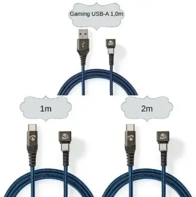 🔌 4x Nedis USB-A & USB-C Kabel ab 8,96€ (statt 48€)