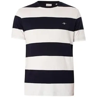 👕 GANT Bar Stripe T-Shirt ab 31,76€ (statt 44€)