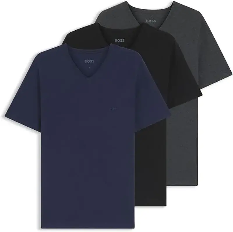 👕 3er Pack BOSS Classic V-Neck T-Shirts für 26,95€ (statt 37€)