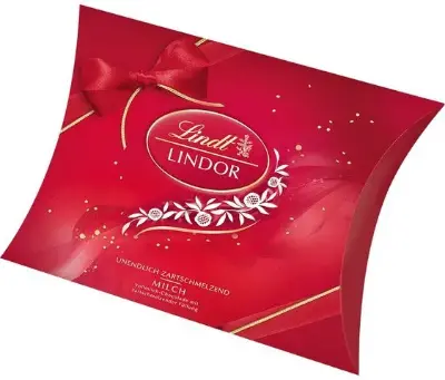 🍫 Lindt Lindor Kissen mit 20 Vollmilch Kugeln, 250g für 9,95€ (statt 17€)