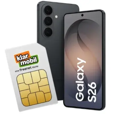 📱Samsung Galaxy S26 für 49,99€ + Vodafone Allnet 50GB für 24,99€ mtl. ➡️ VoLTE & WLAN Call