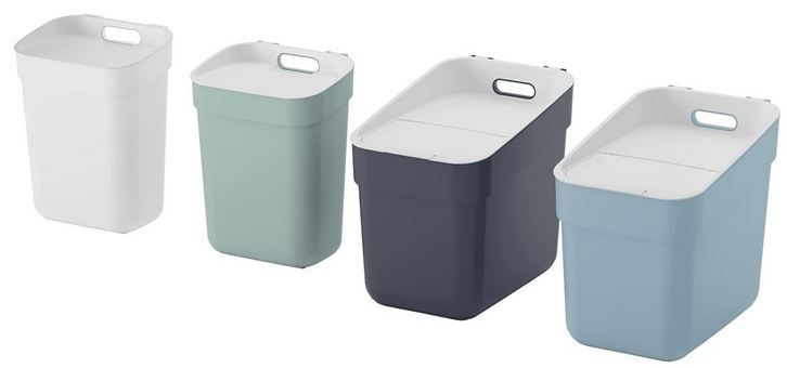 🗑️ Curver Mülleimer Set mit 2x 10L + 2x 20L stapelbar für 24,99€ (statt 35€)