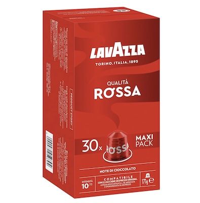 ☕️ 30er Pack Lavazza Espresso Qualita Rossa Nespresso Kapseln für 8,36€ (statt 13€)