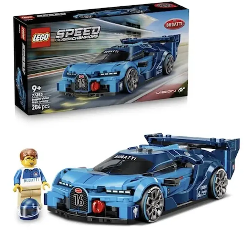 🚙 LEGO Speed Champions – Bugatti Vision GT Hypercar (77253) für 18,86€ (statt 22€)