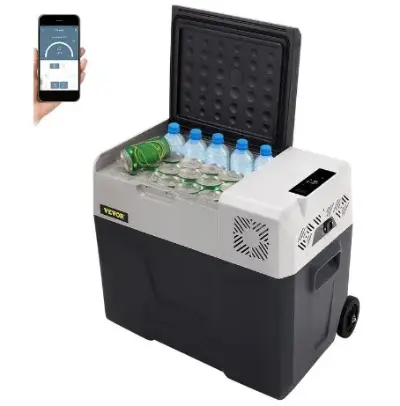 🥶 VEVOR 50L Kompressorkühlbox bis -20℃ & App-Anbindung für 137,99€ (statt 190€)