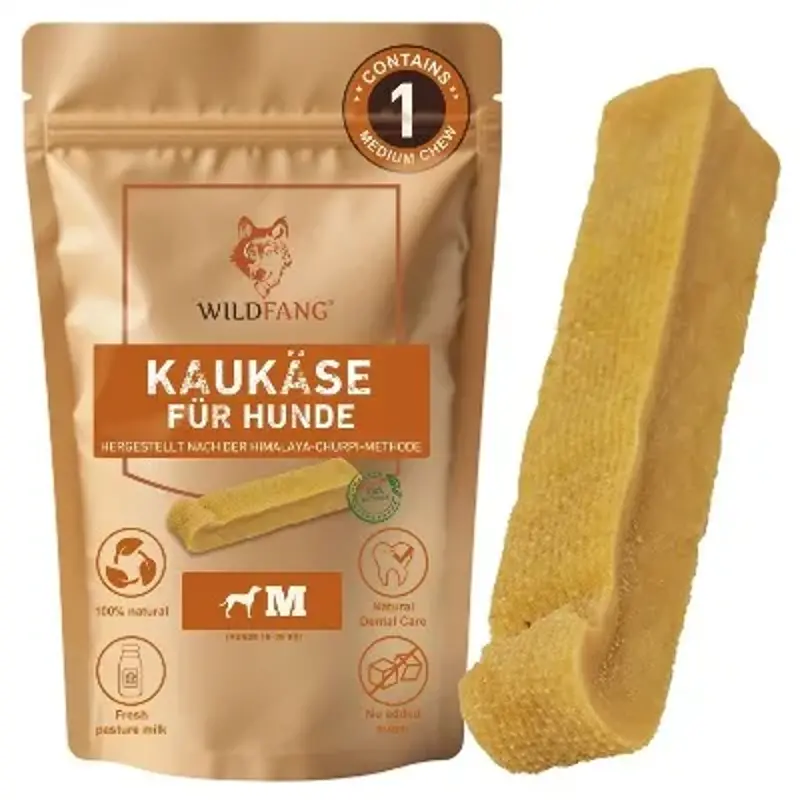🦴💨🐕 4x Wildfang Hunde Hart-Kaukäse 85g ab 27,97€ (statt 40€) 🧨 nur 6,99€ pro Stück