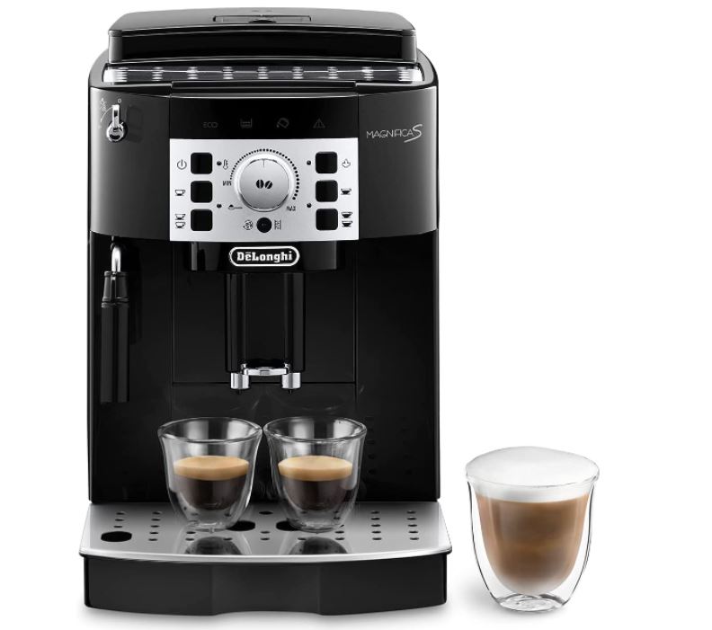De’Longhi Magnifica S ECAM 22.110.B Kaffeevollautomat mit Milchaufschäumdüse für 287,98€ (VG: 359€)