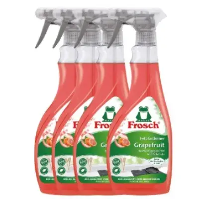 🐸 4x Frosch Fett-Entferner Grapefruit 🧽 mit je 0,5L ab 8,10€ (statt 15€)