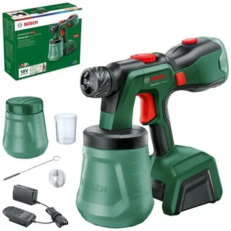 🫟 Bosch AdvancedSpray 18V-500 Farbsprühsystem Set für 134,99€ (statt 155€)