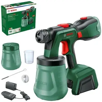 🫟 Bosch AdvancedSpray 18V-500 Farbsprühsystem Set für 134,99€ (statt 155€)