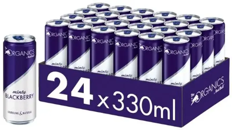 🫐 24er Pack Red Bull Organics Minty Blackberry Dose ab 23,39€ (statt 36€) – 0,97€ pro Dose