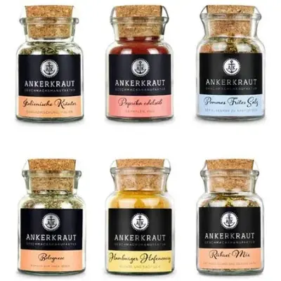 🍲 6er Pack Ankerkraut Küchen Starter-Set mit 6 Gewürzen ab 24,19€ (statt 30€)